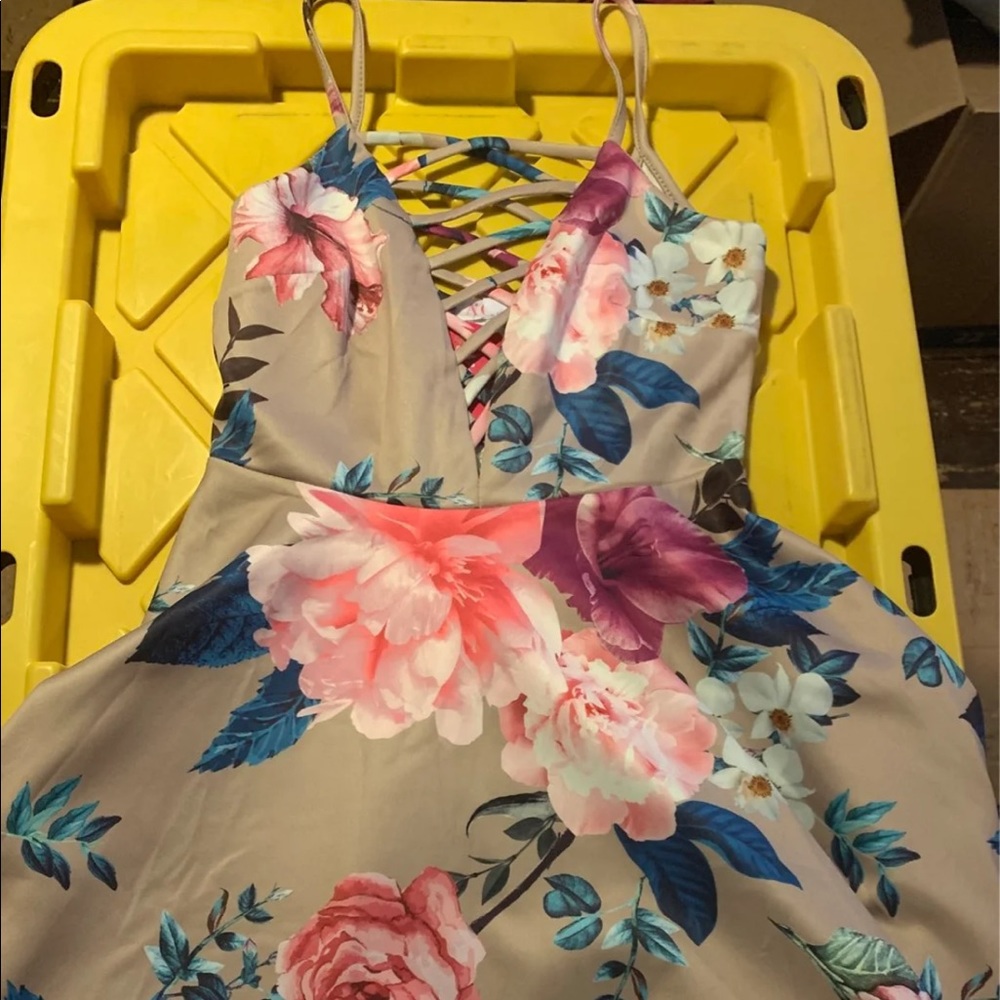 A'gaci floral Dress